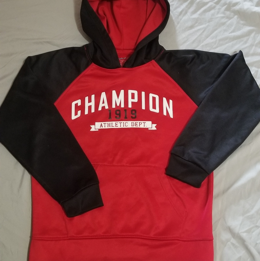 Boy's Champion Hooded Sweatshirt